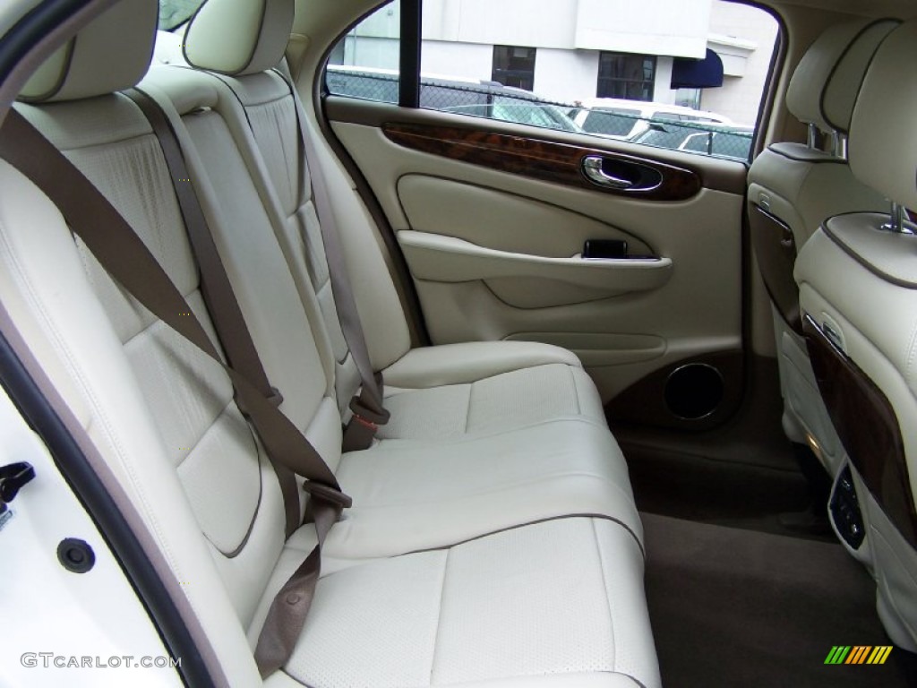Ivory/Mocha Interior 2008 Jaguar XJ Vanden Plas Photo #52195783