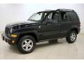 2005 Black Clearcoat Jeep Liberty Renegade 4x4  photo #3