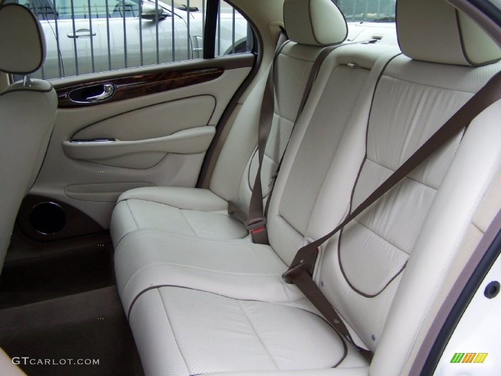 Ivory/Mocha Interior 2008 Jaguar XJ Vanden Plas Photo #52195825
