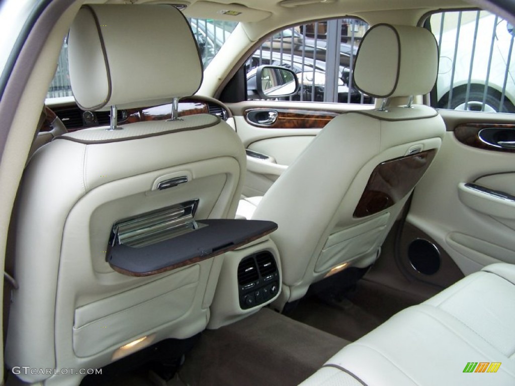 Ivory/Mocha Interior 2008 Jaguar XJ Vanden Plas Photo #52195834
