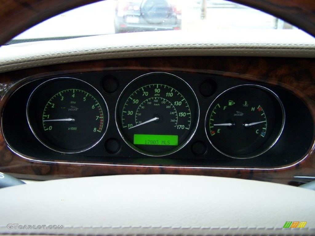 2008 Jaguar XJ Vanden Plas Gauges Photo #52195963