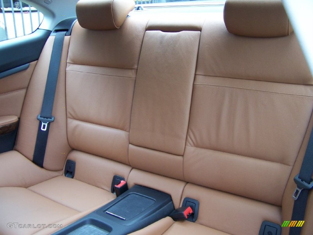 2008 3 Series 335xi Coupe - Jet Black / Saddle Brown/Black photo #15