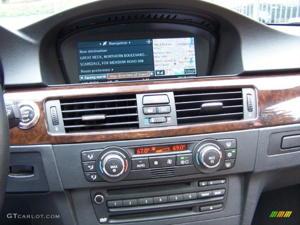 2008 3 Series 335xi Coupe - Jet Black / Saddle Brown/Black photo #20