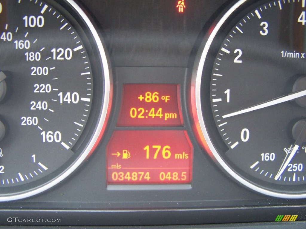 2008 3 Series 335xi Coupe - Jet Black / Saddle Brown/Black photo #21