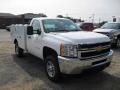 Summit White - Silverado 2500HD Regular Cab Chassis Photo No. 5