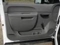Summit White - Silverado 2500HD Regular Cab Chassis Photo No. 9