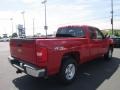 2010 Victory Red Chevrolet Silverado 1500 LT Extended Cab 4x4  photo #7