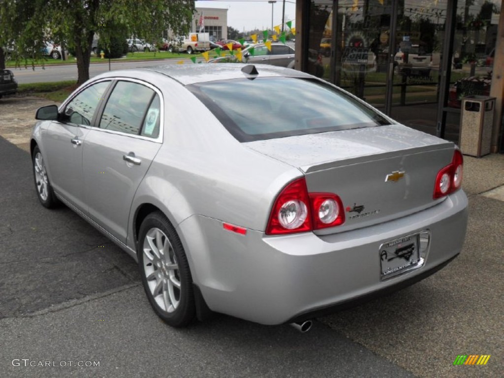2012 Malibu LTZ - Silver Ice Metallic / Ebony photo #2