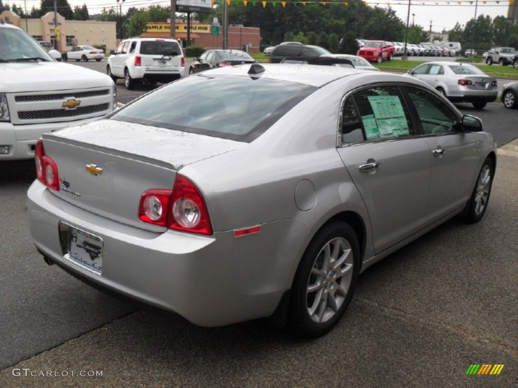 2012 Malibu LTZ - Silver Ice Metallic / Ebony photo #4