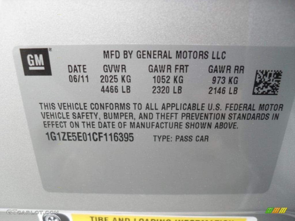 2012 Malibu LTZ - Silver Ice Metallic / Ebony photo #6