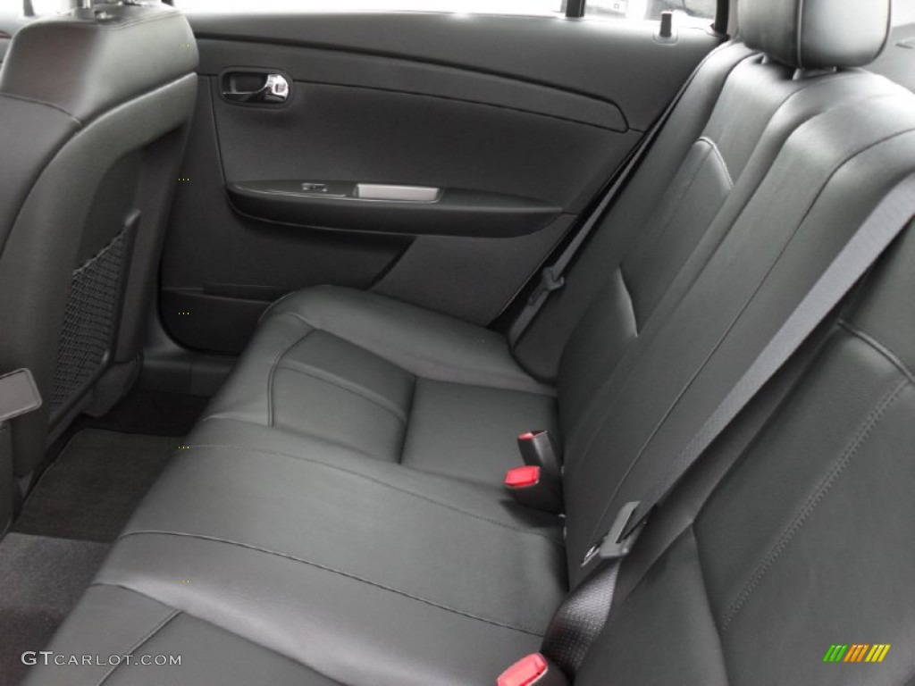 Ebony Interior 2012 Chevrolet Malibu LTZ Photo #52197700