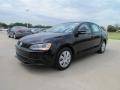 Black - Jetta SE Sedan Photo No. 1