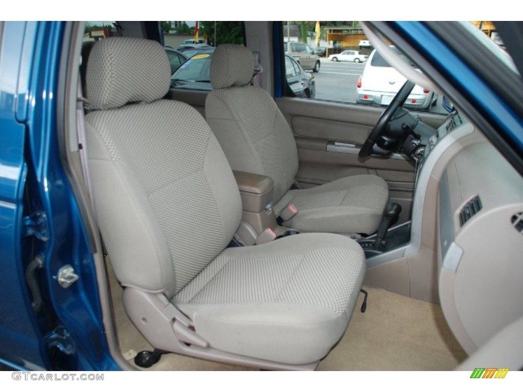Beige Interior 2002 Nissan Frontier SE Crew Cab Photo #52198351