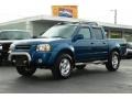 Electric Blue Metallic - Frontier SE Crew Cab Photo No. 30