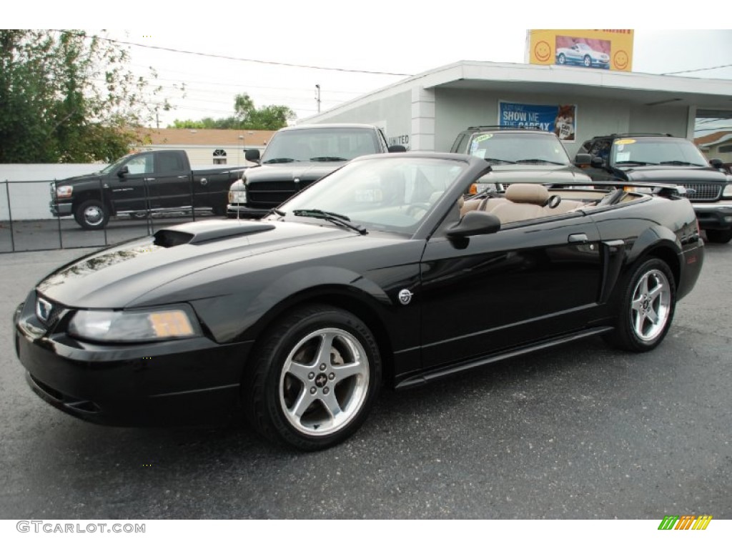 Black 2004 Ford Mustang GT Convertible Exterior Photo #52198417