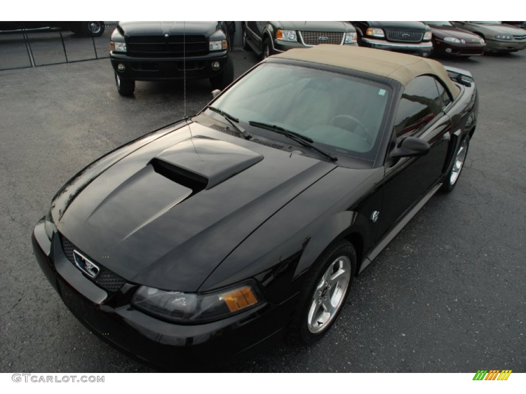 Black 2004 Ford Mustang GT Convertible Exterior Photo #52198477