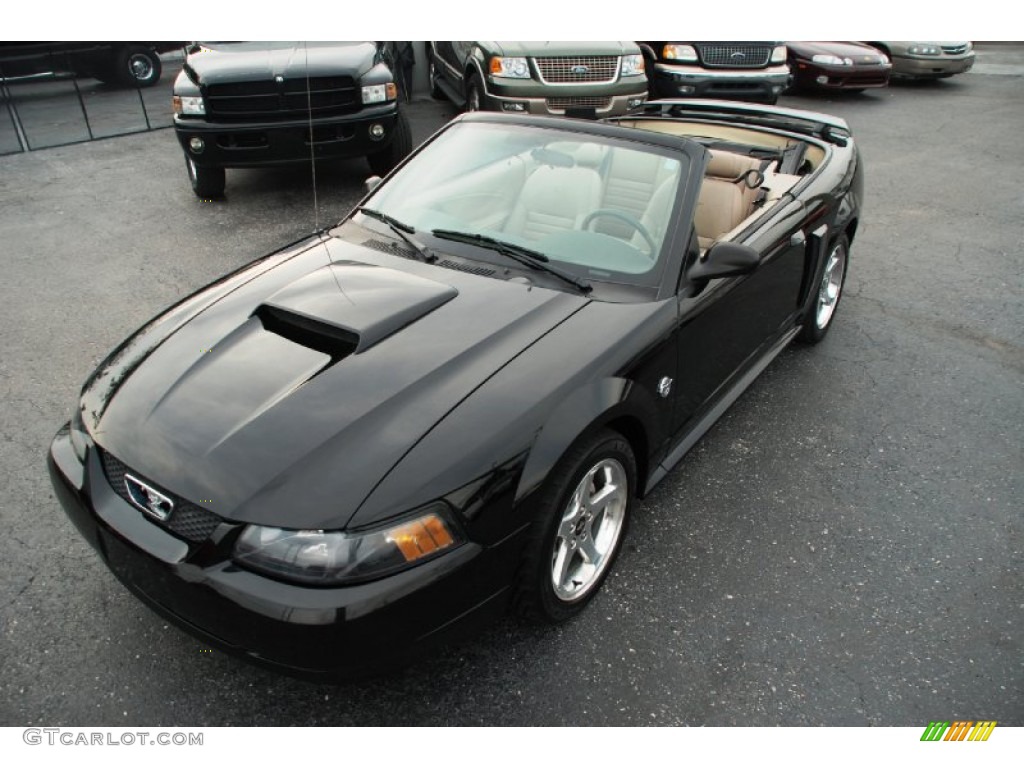 Black 2004 Ford Mustang GT Convertible Exterior Photo #52198483