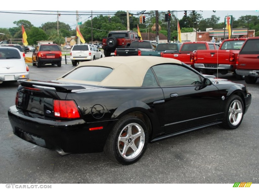 Black 2004 Ford Mustang GT Convertible Exterior Photo #52198603