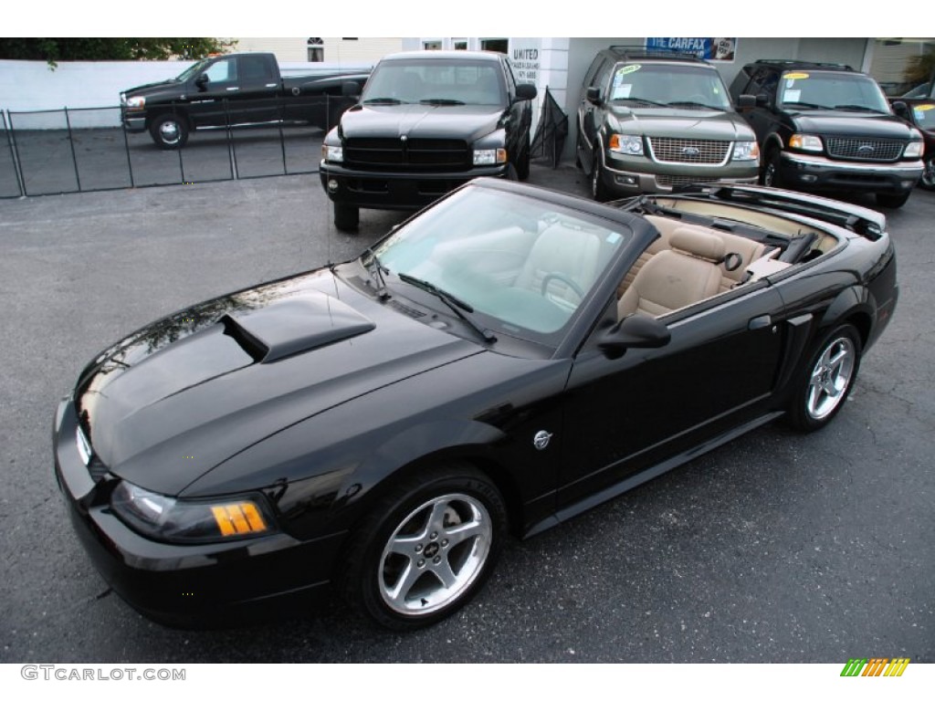Black 2004 Ford Mustang GT Convertible Exterior Photo #52198615
