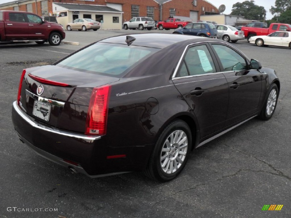 2010 CTS 3.0 Sedan - Black Cherry / Light Titanium/Ebony photo #4