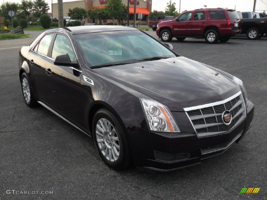 2010 CTS 3.0 Sedan - Black Cherry / Light Titanium/Ebony photo #5