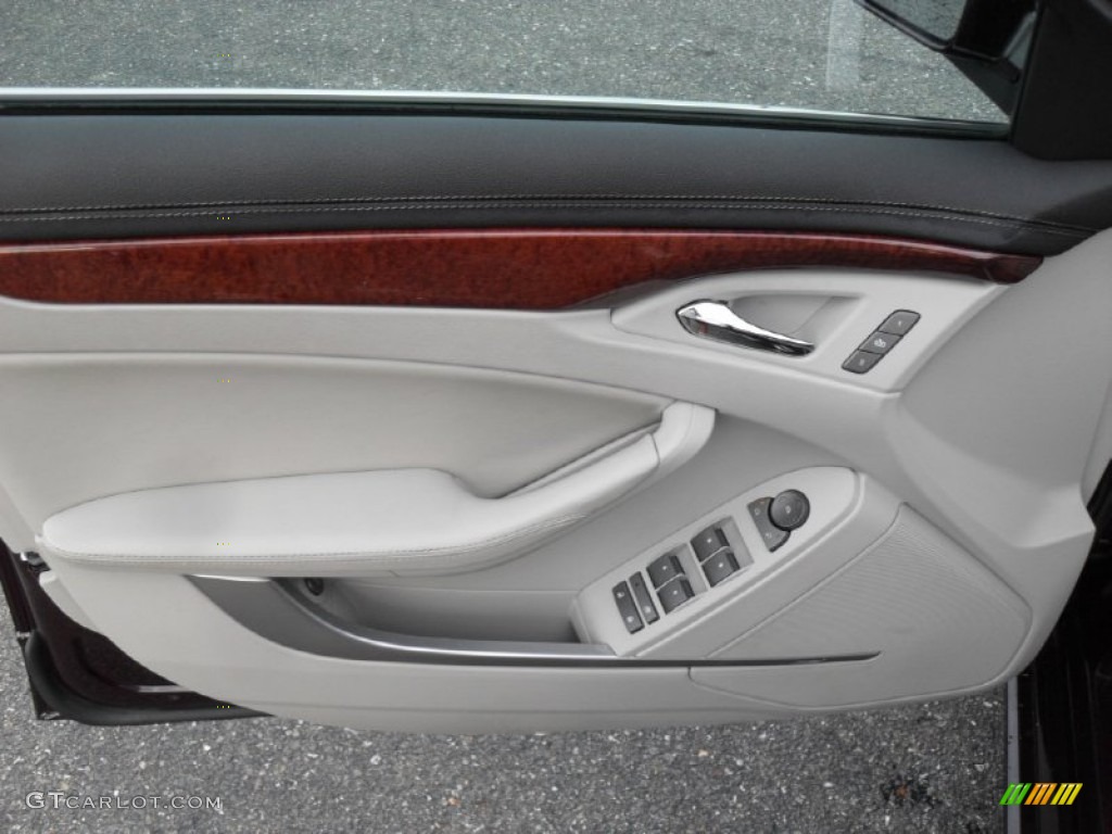 2010 CTS 3.0 Sedan - Black Cherry / Light Titanium/Ebony photo #8