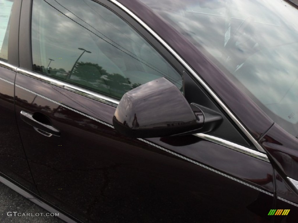 2010 CTS 3.0 Sedan - Black Cherry / Light Titanium/Ebony photo #23