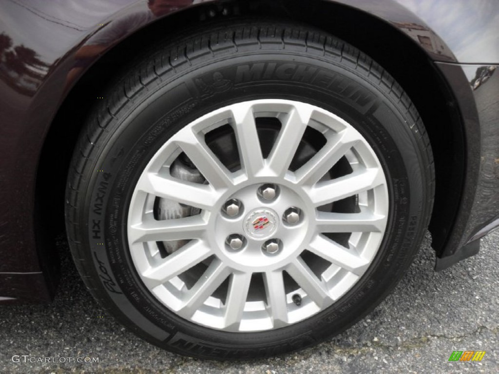 2010 CTS 3.0 Sedan - Black Cherry / Light Titanium/Ebony photo #24