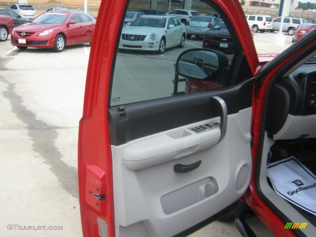 2008 Silverado 1500 Z71 Extended Cab 4x4 - Victory Red / Light Titanium/Ebony Accents photo #17