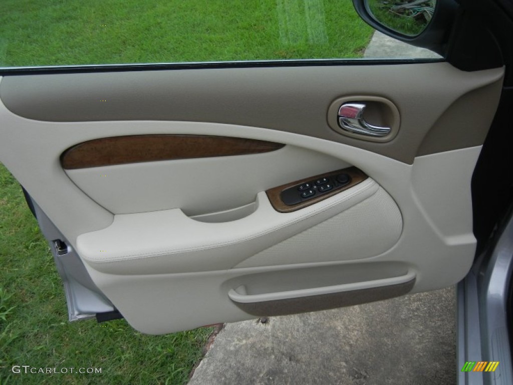2004 Jaguar S-Type 3.0 Sand Door Panel Photo #52201510