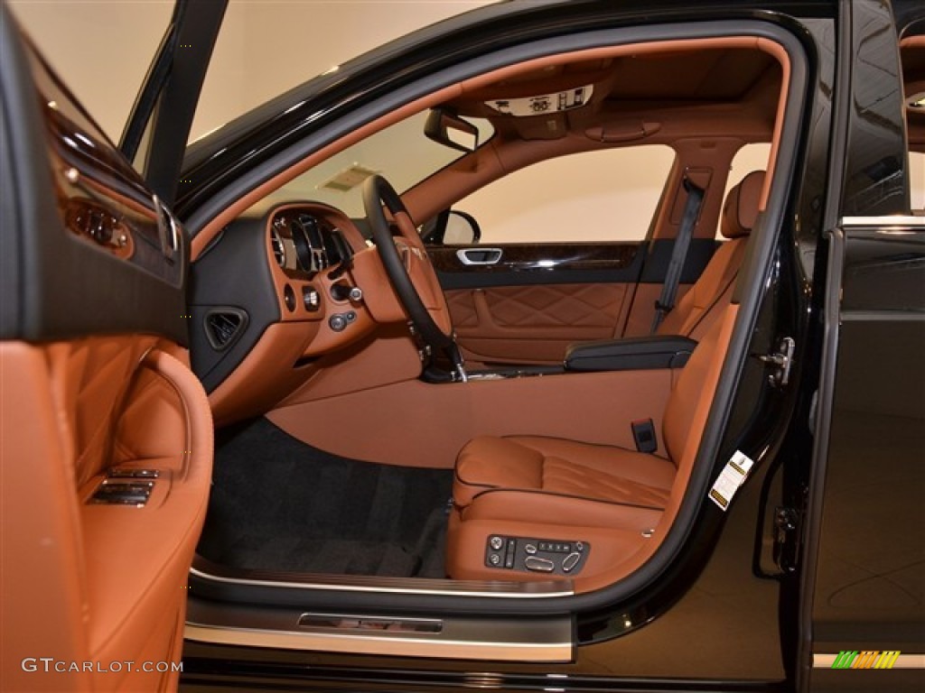 Saddle/Beluga Interior 2012 Bentley Continental Flying Spur Speed Photo #52201576