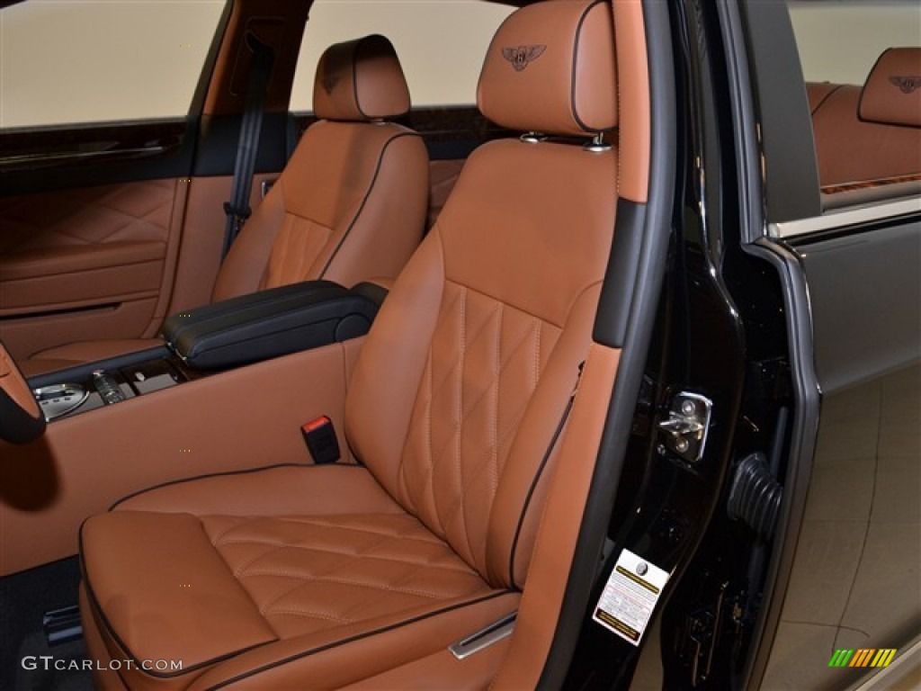 Saddle/Beluga Interior 2012 Bentley Continental Flying Spur Speed Photo #52201591