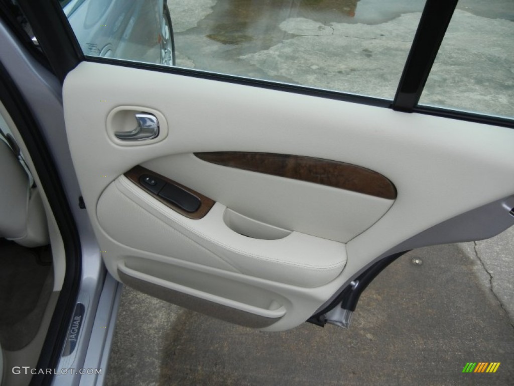 2004 Jaguar S-Type 3.0 Sand Door Panel Photo #52201594