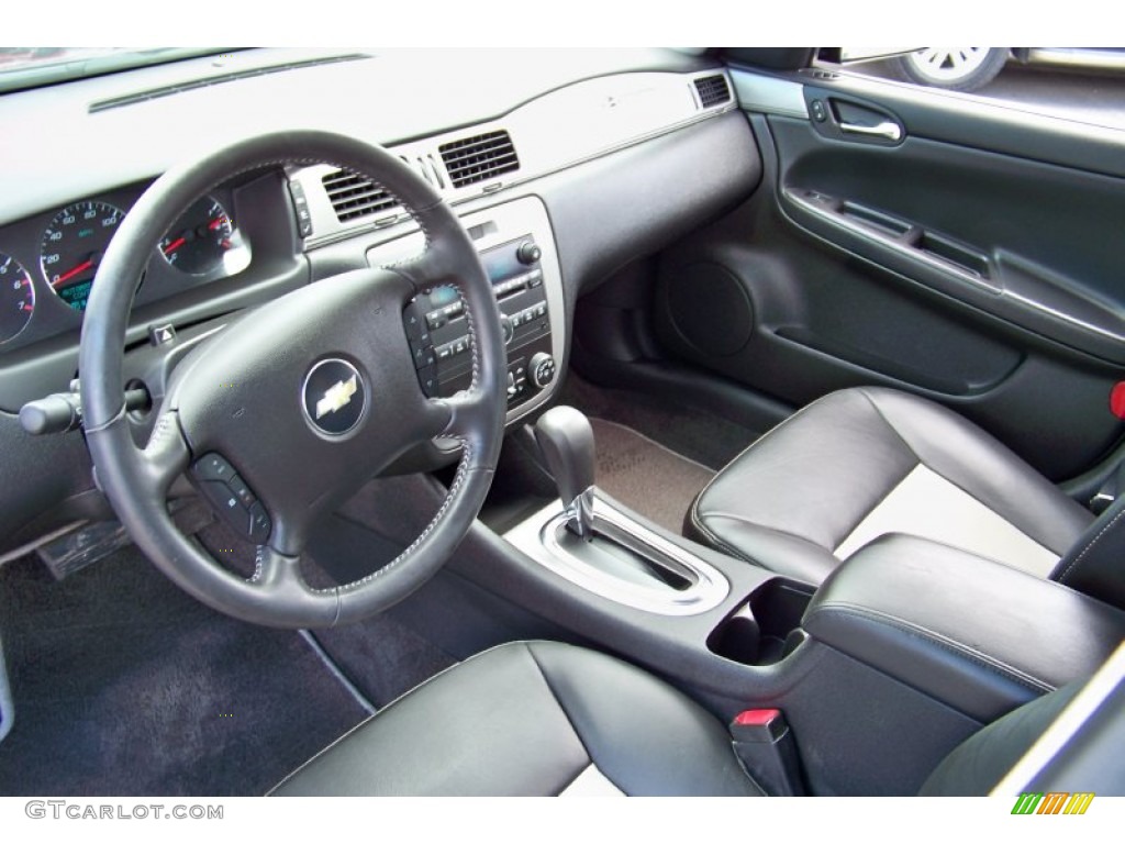 Ebony Black Interior 2008 Chevrolet Impala LT Photo #52201609