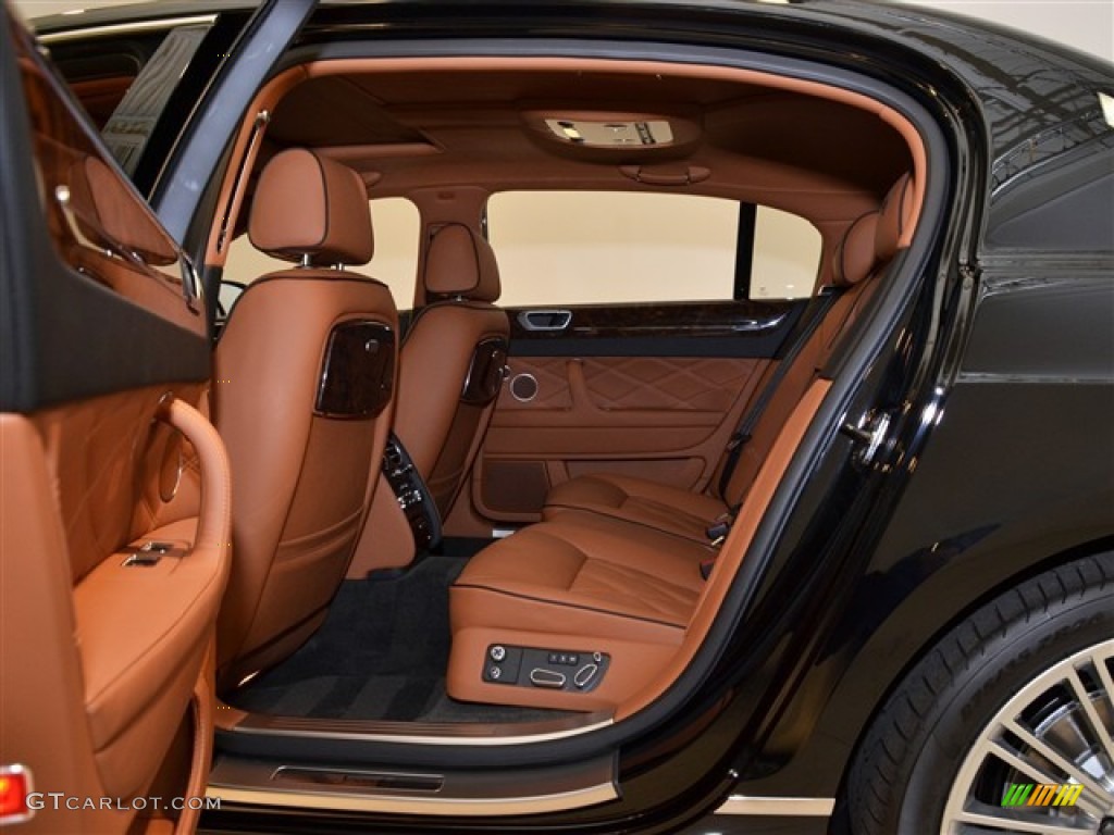 Saddle/Beluga Interior 2012 Bentley Continental Flying Spur Speed Photo #52201639
