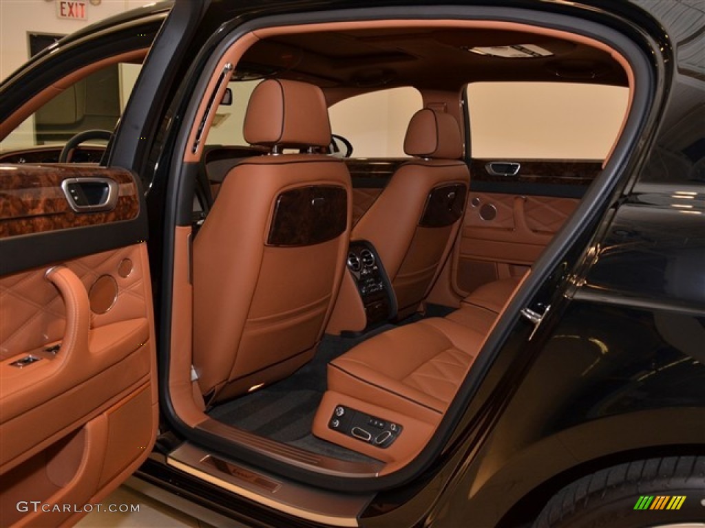 Saddle/Beluga Interior 2012 Bentley Continental Flying Spur Speed Photo #52201657