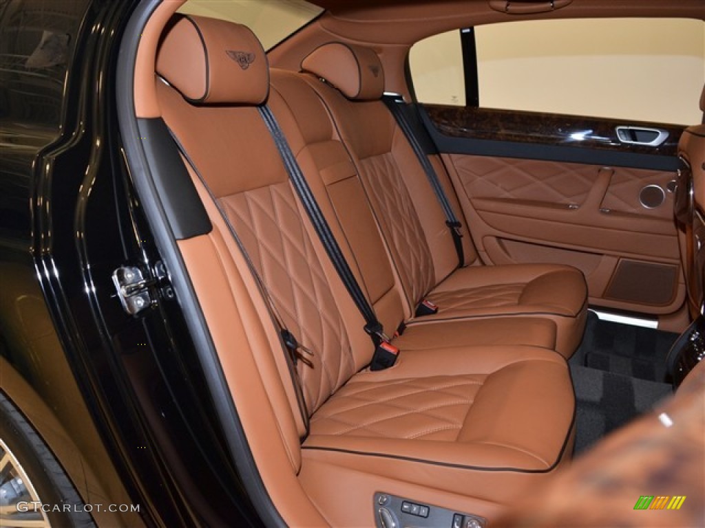 Saddle/Beluga Interior 2012 Bentley Continental Flying Spur Speed Photo #52201720