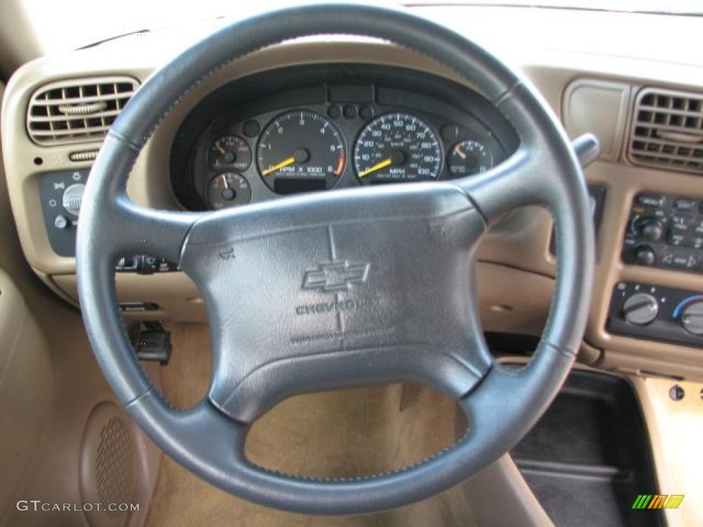 1998 Chevrolet Blazer LS Beige Steering Wheel Photo #52202257
