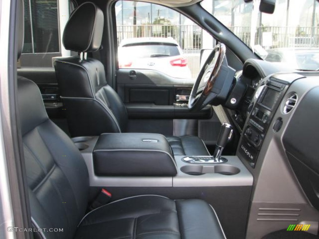 Ebony/Dove Grey Interior 2007 Lincoln Mark LT SuperCrew 4x4 Photo #52203667