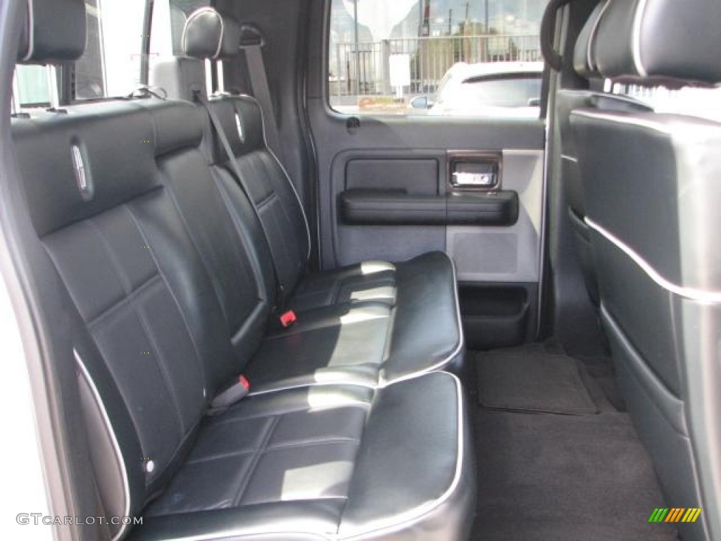 Ebony/Dove Grey Interior 2007 Lincoln Mark LT SuperCrew 4x4 Photo #52203682