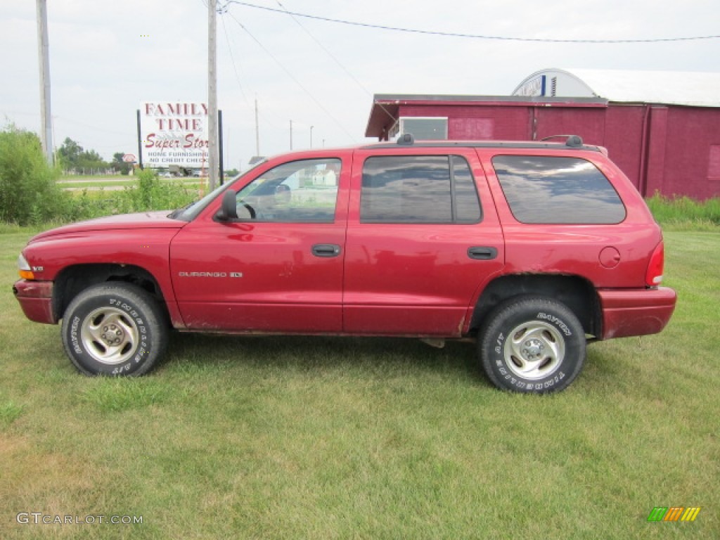 1999 Durango SLT 4x4 - Chili Pepper Red Pearlcoat / Agate photo #11