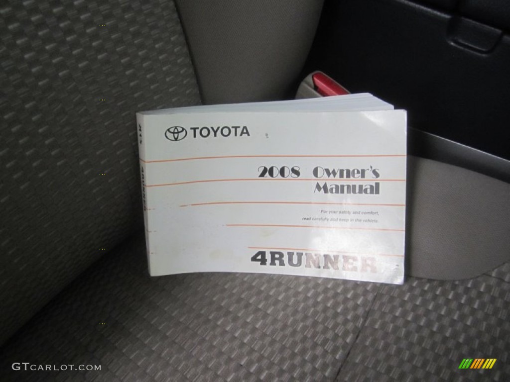 2008 4Runner SR5 4x4 - Titanium Metallic / Stone Gray photo #22