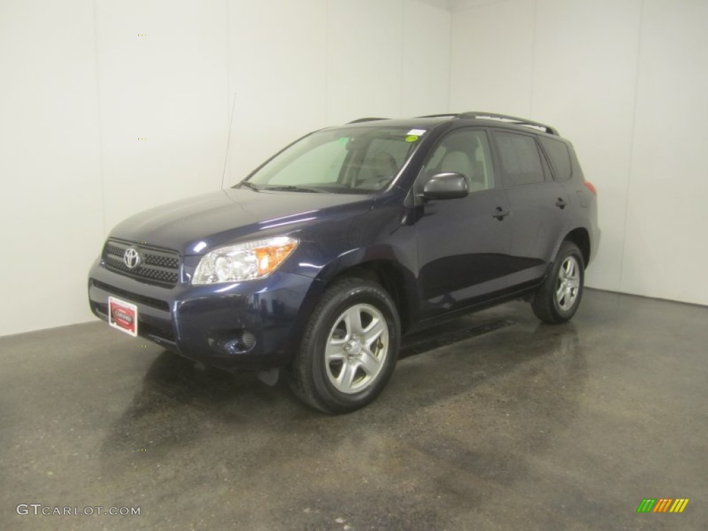 2007 RAV4 4WD - Nautical Blue Metallic / Taupe photo #1