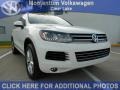2011 Campanella White Volkswagen Touareg VR6 FSI Lux 4XMotion  photo #1