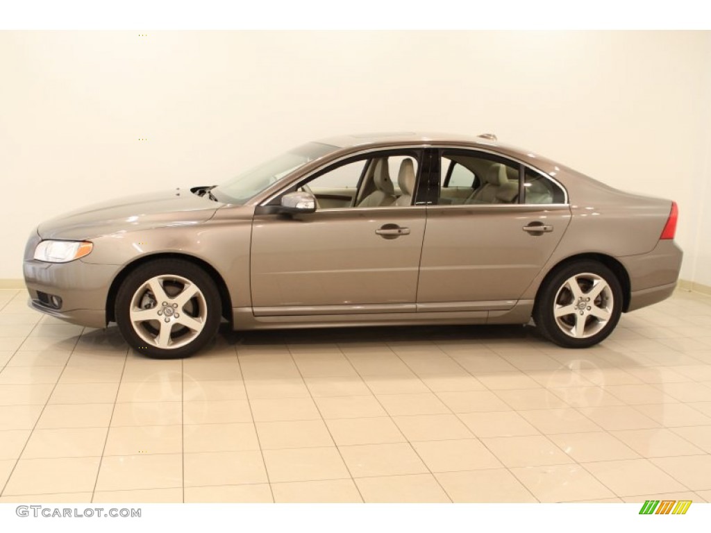 Oyster Gray Metallic 2009 Volvo S80 T6 AWD Exterior Photo #52205283