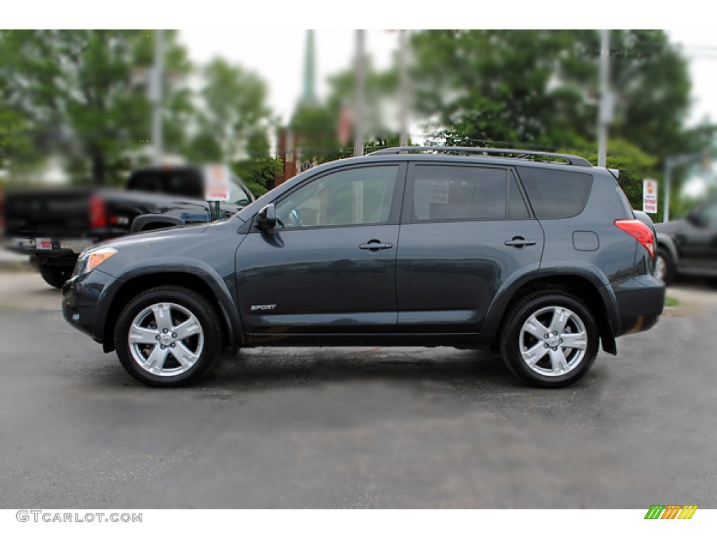 2008 RAV4 Limited 4WD - Black Forest Pearl / Dark Charcoal photo #3