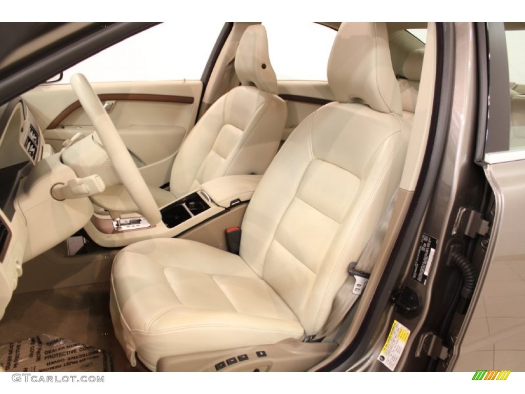 Sandstone Beige Interior 2009 Volvo S80 T6 AWD Photo #52205377