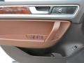 2011 Volkswagen Touareg Saddle Brown Interior Door Panel Photo