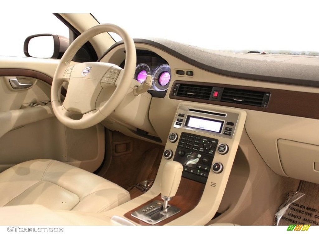 Sandstone Beige Interior 2009 Volvo S80 T6 AWD Photo #52205497