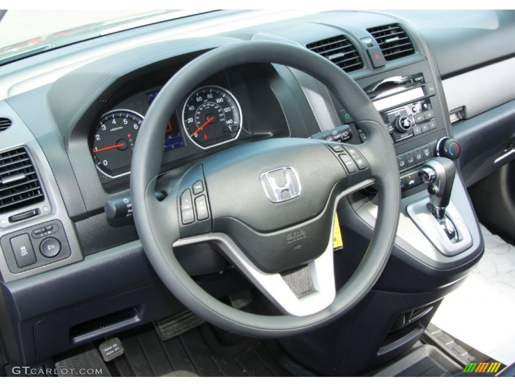 Black Interior 2010 Honda CR-V EX AWD Photo #52205518